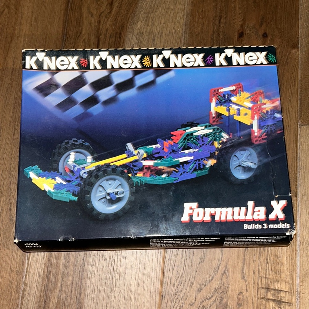 K’nex Formula X.  Sealed box.